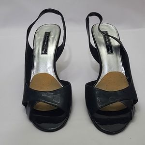 Black Sling Back Heels